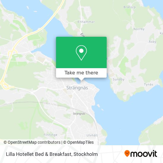 Lilla Hotellet Bed & Breakfast map