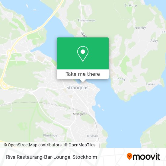 Riva Restaurang-Bar-Lounge map