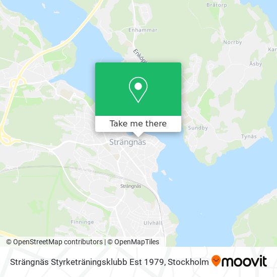 Strängnäs Styrketräningsklubb Est 1979 map