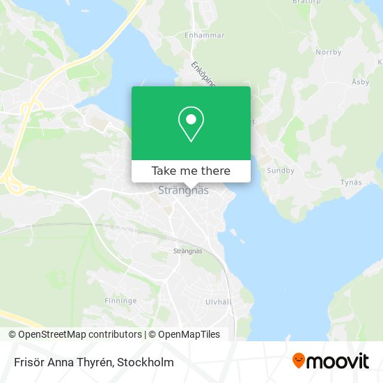 Frisör Anna Thyrén map