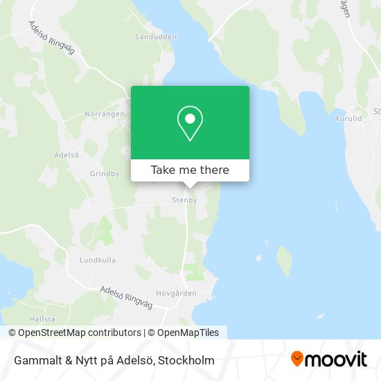 Gammalt & Nytt på Adelsö map