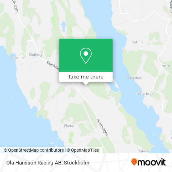 Ola Hansson Racing AB map