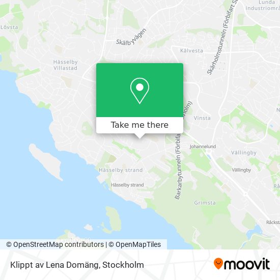 Klippt av Lena Domäng map