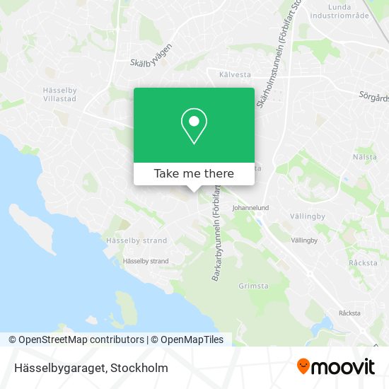 Hässelbygaraget map