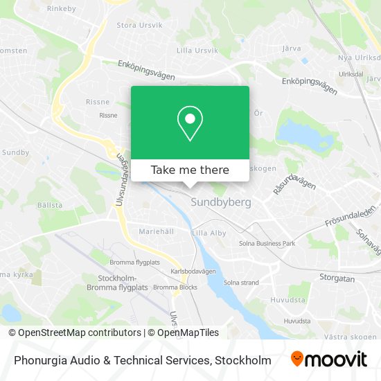 Phonurgia Audio & Technical Services map