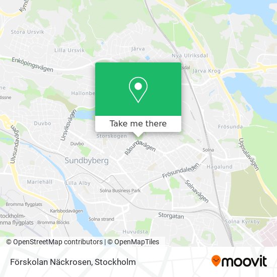 Förskolan Näckrosen map