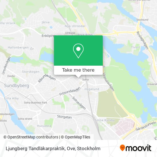 Ljungberg Tandläkarpraktik, Ove map