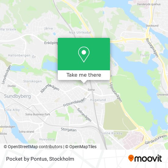 Pocket by Pontus map