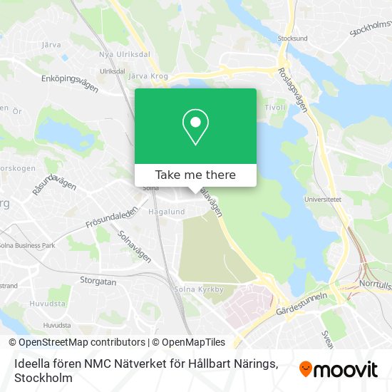 Ideella fören NMC Nätverket för Hållbart Närings map