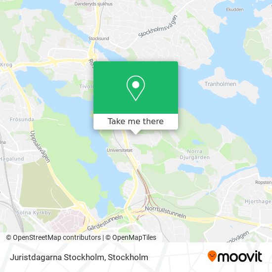 Juristdagarna Stockholm map