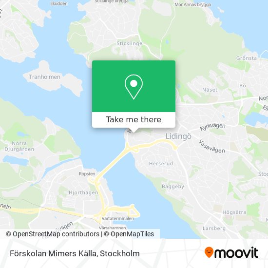 Förskolan Mimers Källa map