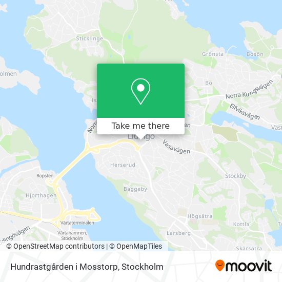 Hundrastgården i Mosstorp map