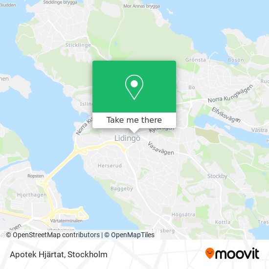 Apotek Hjärtat map