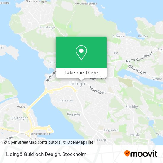 Lidingö Guld och Design map