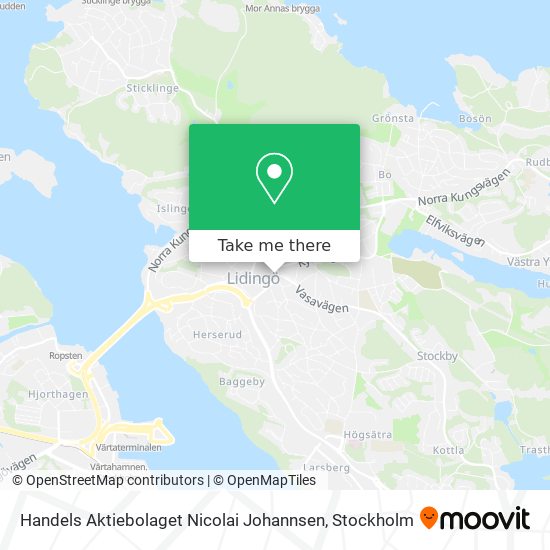 Handels Aktiebolaget Nicolai Johannsen map