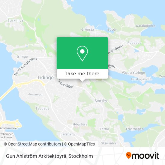 Gun Ahlström Arkitektbyrå map