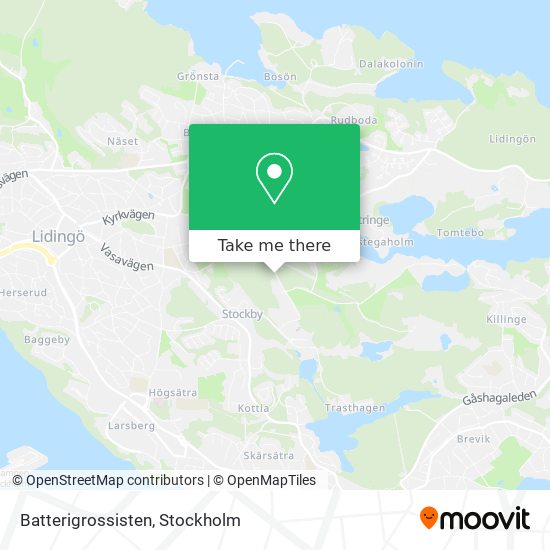 Batterigrossisten map