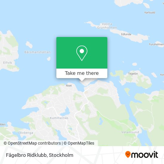 Fågelbro Ridklubb map