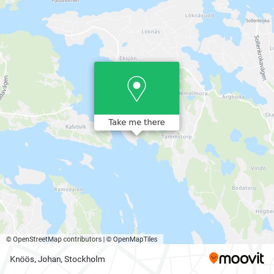 Knöös, Johan map