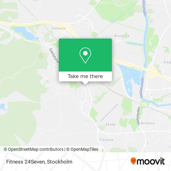 Fitness 24Seven map