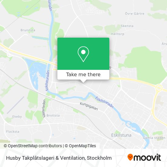 Husby Takplåtslageri & Ventilation map