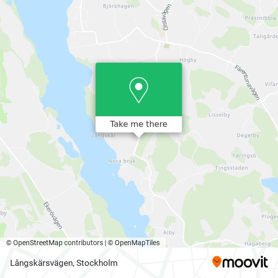 Långskärsvägen map