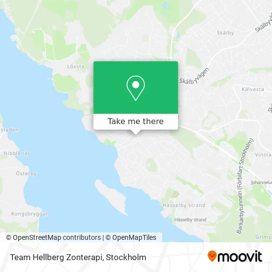 Team Hellberg Zonterapi map