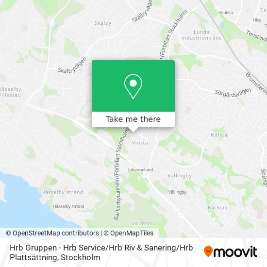 Hrb Gruppen - Hrb Service / Hrb Riv & Sanering / Hrb Plattsättning map