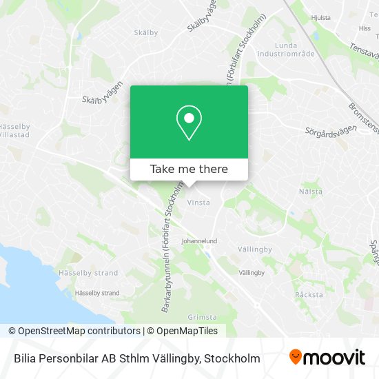 Bilia Personbilar AB Sthlm Vällingby map