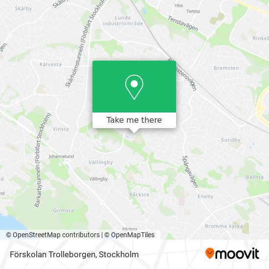 Förskolan Trolleborgen map