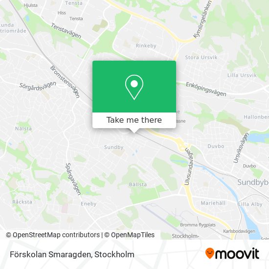 Förskolan Smaragden map