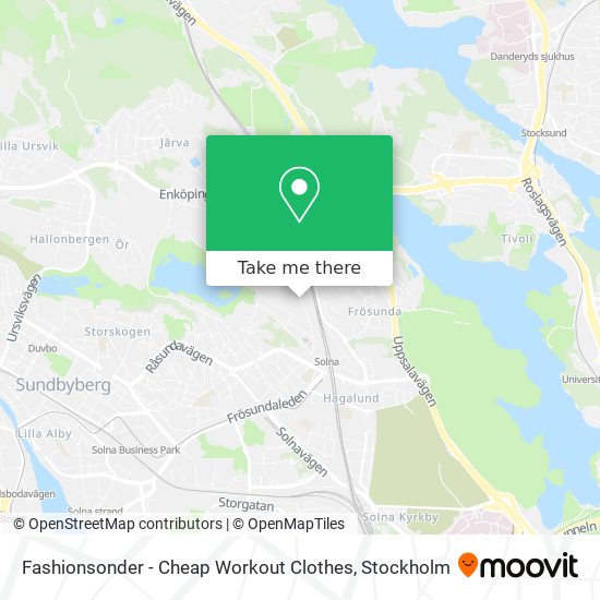 Fashionsonder - Cheap Workout Clothes map