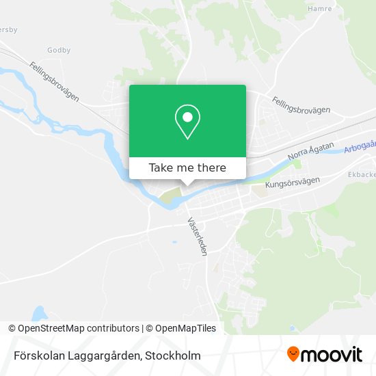 Förskolan Laggargården map