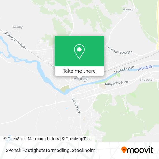 Svensk Fastighetsförmedling map