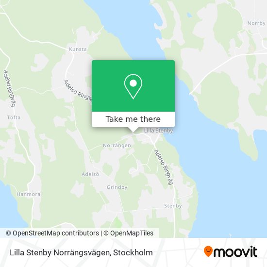 Lilla Stenby Norrängsvägen map