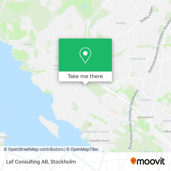 Lef Consulting AB map
