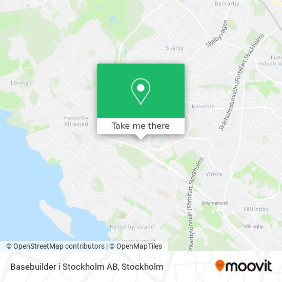 Basebuilder i Stockholm AB map