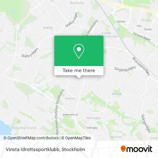 Vinsta Idrottssportklubb map