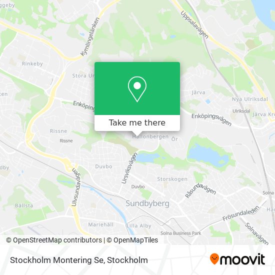 Stockholm Montering Se map