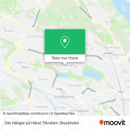 Det Hänger på Håret Tibrahim map