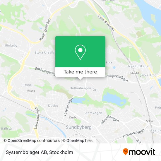 Systembolaget AB map