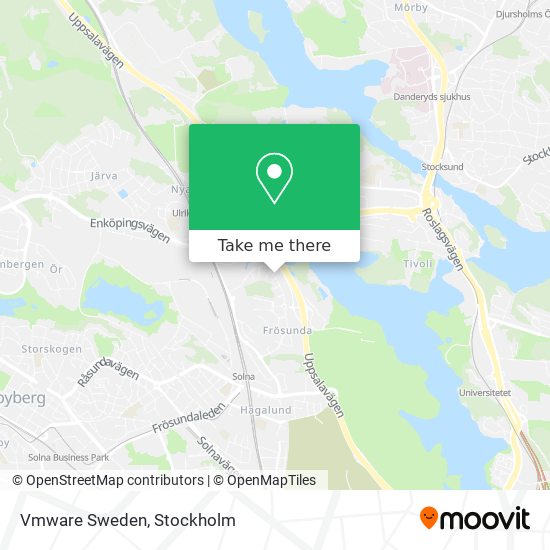 Vmware Sweden map