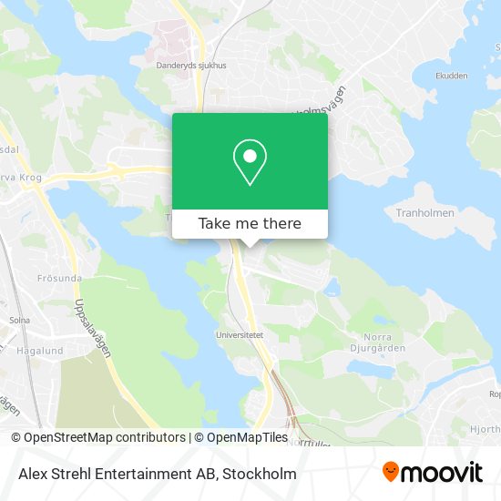 Alex Strehl Entertainment AB map