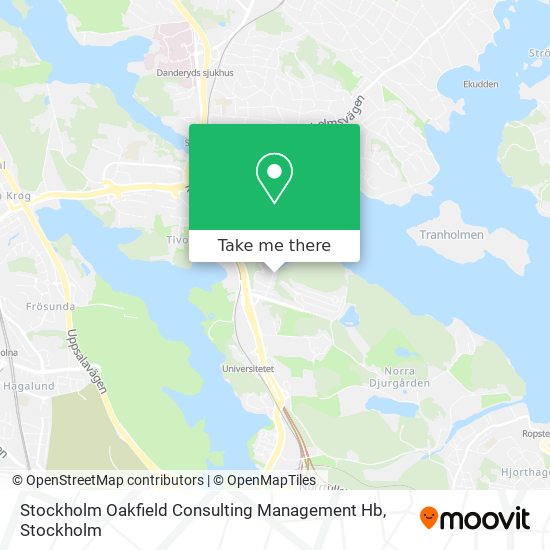 Stockholm Oakfield Consulting Management Hb map