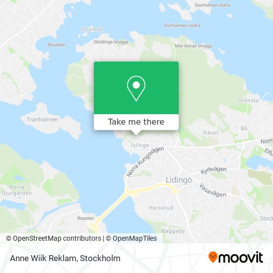 Anne Wiik Reklam map