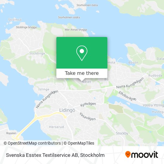 Svenska Esstex Textilservice AB map