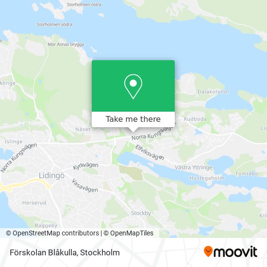 Förskolan Blåkulla map