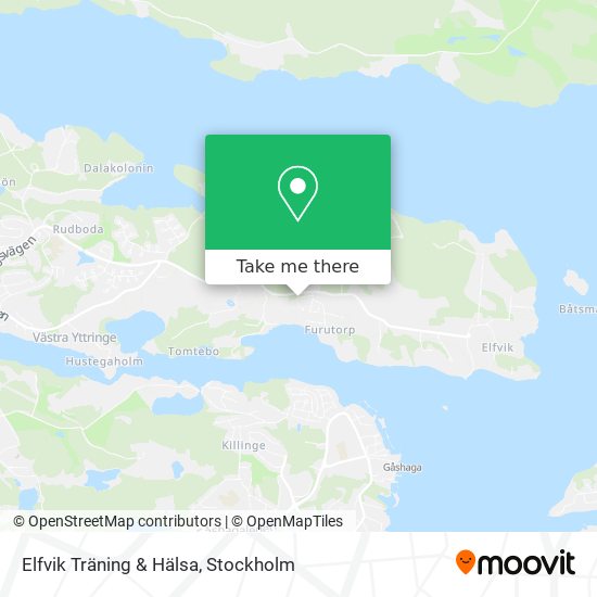 Elfvik Träning & Hälsa map