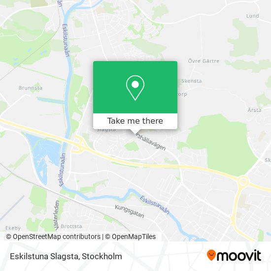 Eskilstuna Slagsta map