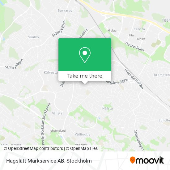 Hagslätt Markservice AB map